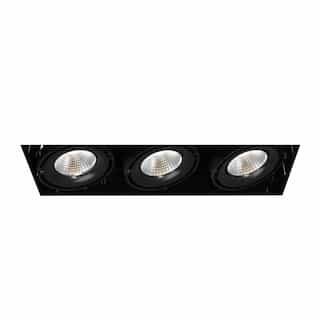 Eurofase 18-in 78W Recessed Downlight, 3-Light, Wide, 120V, 5000 lm, 4000K, WH