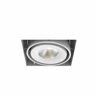 4-in 15W Recessed Downlight, 1-Light, Flood, 120V, 1290 lm, 3000K, WH