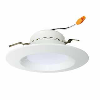 Euri Lighting 18W 5" LED Recessed Downlight w/ Junction Box, Dimmable, 3000K