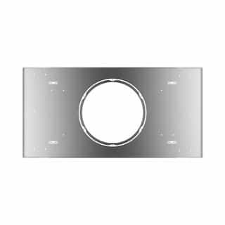 Euri Lighting Mounting Plate for T-grid Ceiling Remodels/New Construction