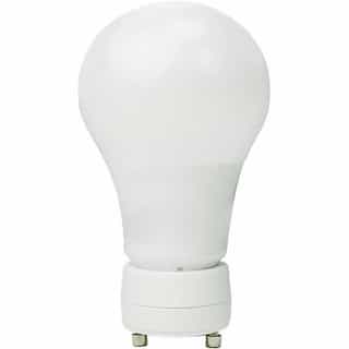 8.5W LED A19 Bulb, Dimmable, GU24, 800 lm, 120V, 3000K