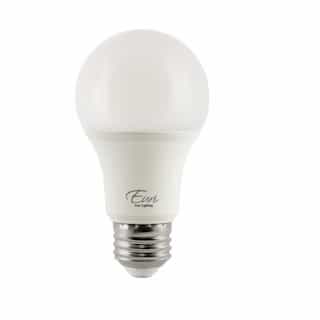 Euri Lighting 5W LED A19 Bulb, Dimmable, E26, 450 lm, 120V, 2700K, Frosted