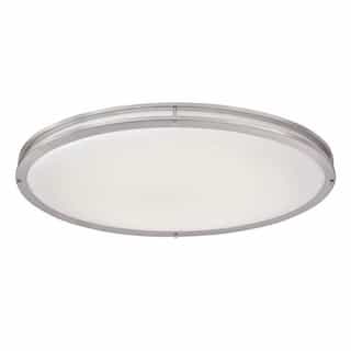3000K 30W Round Dimmable LED Flush Ceiling Fixture