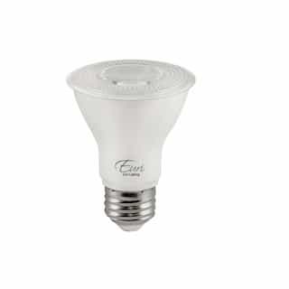 7W LED PAR20 Bulb, Dimmable, 40 Degree Beam, E26 Base, 500 lm, 120V, 3000K