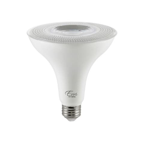Euri Lighting 15W LED PAR38 Bulb, Long Neck, Dimmable, 40 Degree Beam, E26, 1250 lm, 120V, 3000K