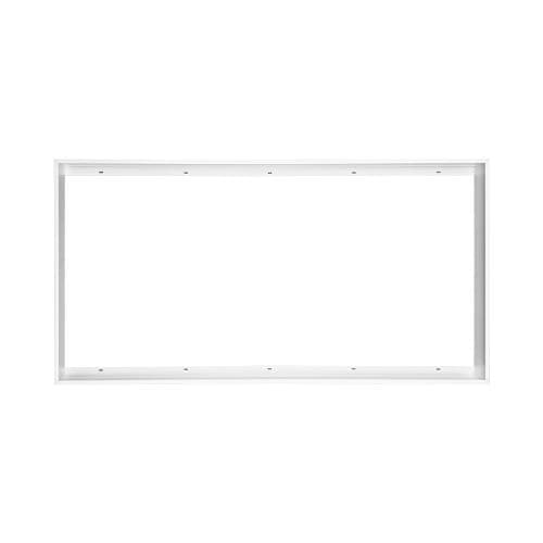 Euri Lighting 2x4 LED Panel Surface Mount Kit for Ceilings & Walls