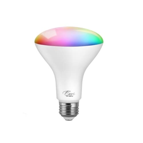 10W LED BR30 Smart Bulb w/ Wi-fi, Dimmable, E26, 650 lm, 120V, Multicolor Selectable CCT