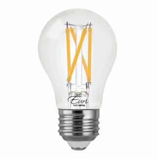 Euri Lighting 4.5W LED A15 Filament Bulb, Dimmable, E26, 450 lm, 120V, 2700K