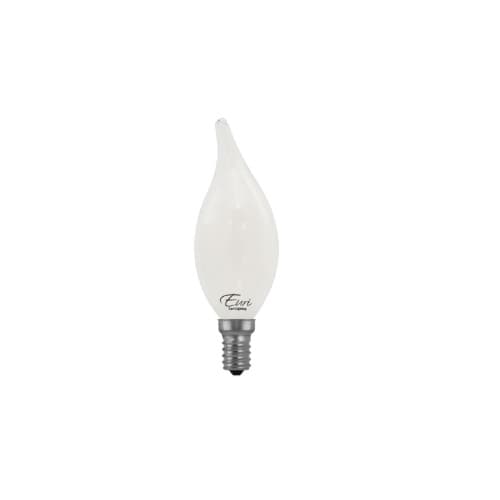 4.5W B10 LED Filament Bulb, Dimmable, E12, 450 lm, 2700K, Frosted