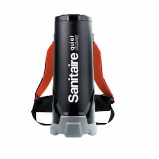 10 Qt Backpack Vacuum, HEPA Filter, 50 Ft Cord