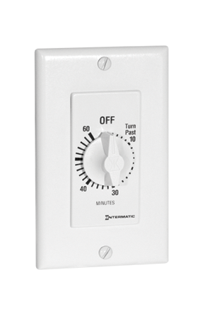 Mechanical Timer, 60 Minutes, White