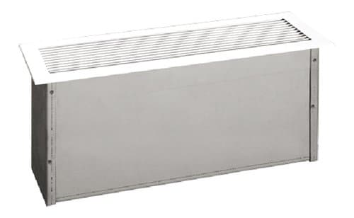 1000W Floor Fan Heater, Up to 125 Sq.Ft, 3413 BTU/H, 240V, Soft White