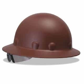 Honeywell Brown Full Brim Hard Hat w/ 8-Point Ratchet