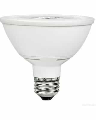 Euri Lighting 11 Watt Short Neck PAR30 LED Bulb, 3000K