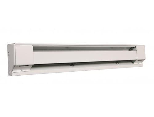 Fahrenheat 2500W Electric Baseboard Heater, 240V, 8 Foot, White