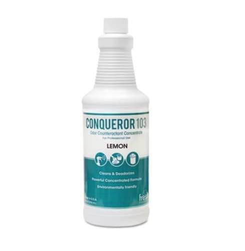 Conqueror 103 Lemon Odor Counteractant Concentrate 32 oz.