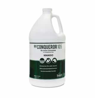 Fresh Bio Conqueror 105 Enzymatic Odor Counteractant Concentrate 1 Gal, Mango