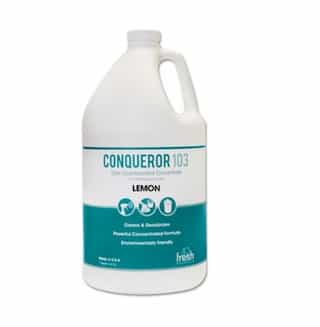 Fresh Conqueror 103 Lemon Scent Odor Counteractant Concentrate Cleaner