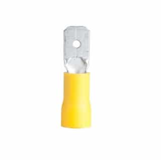Gardner Bender Yellow Male Disconnects, Vinyl-Insulated