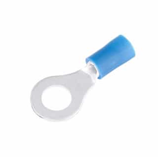 Ring Terminals, Vinyl-Insulated, #16-#14, Blue
