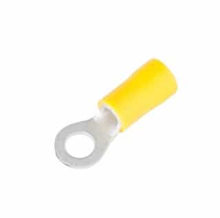 Ring Terminals, Vinyl-Insulated, #12-#10, Yellow