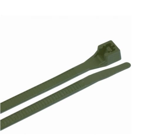 11" Green Recycled Cable Ties