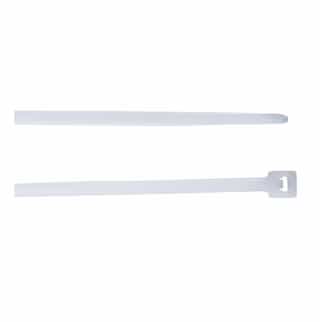 4" White Standard Cable Ties