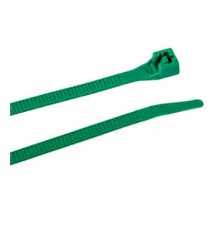 8" Green Double Lock Cable Tie
