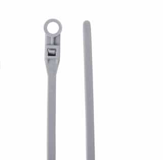 8" Grey Mounting Cable Ties