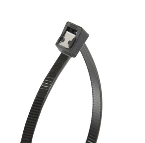 14" Black Self-Cutting Cable Ties