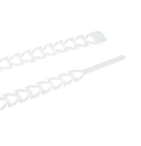 12" White Flexstrap Cable Ties