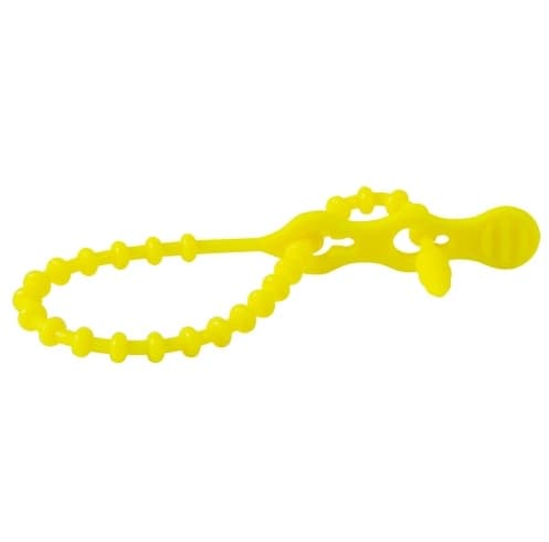 8" Yellow Beaded Cable Ties