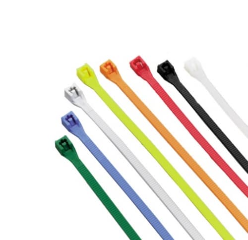 8" Assorted Colors Cable Ties