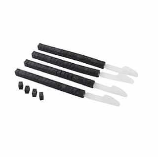 Black Cable Tie Locking Clips for Bundles