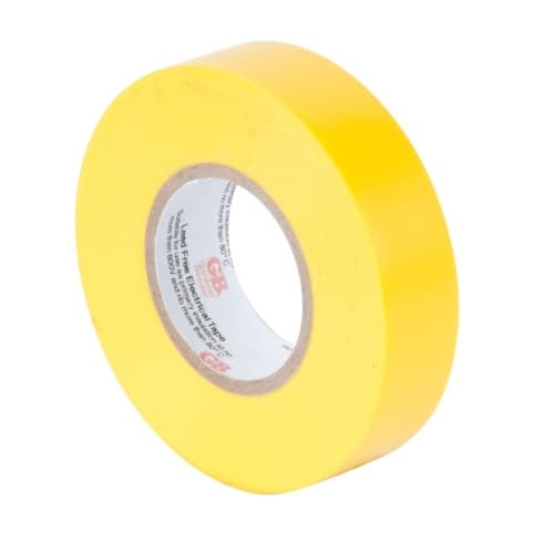 66-Ft Long Electrical Tape, Yellow