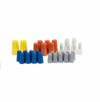 32-Piece WireGard Wire Connector Kit, Multiple Colors