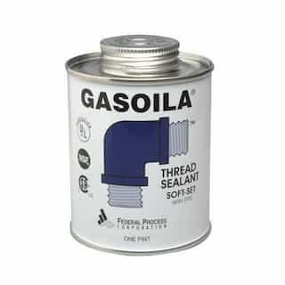 Gasoila Soft-Set Thread Sealants w/ 1 Pt Bruch Top Can, Blue/Green