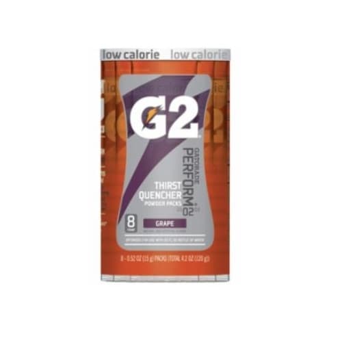  0.52 oz G2 Powder Packets, Grape