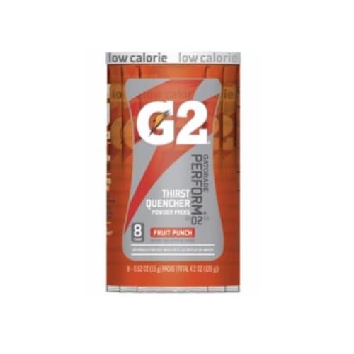 Gatorade  0.52 oz G2 Powder Packets, Fruit Punch