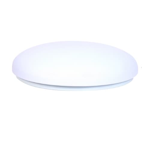 14-in 17W LED Ceiling Cloud Light w/ Acrylic Lens, Dimmable, 1200 lm, 120V, 4000K
