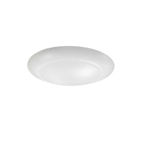 6-in 15W LED Disk Light, Dim, 1100 lm, 3000K, Oil Rubbed Bronze