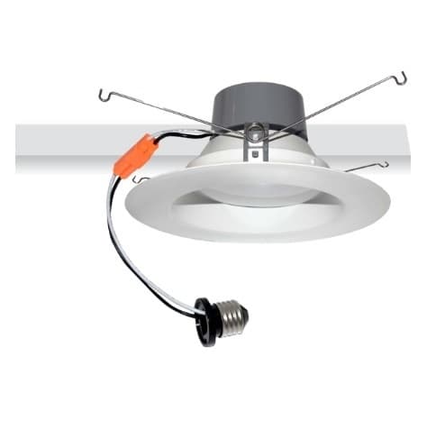 GlobaLux 15W 6" Recessed LED Retrofit, 1050 Lumens, Dimmable, 4000K