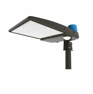 150W LED Shoebox Area Light w/ Slip Fitter, 16500 Lumens, 5000K