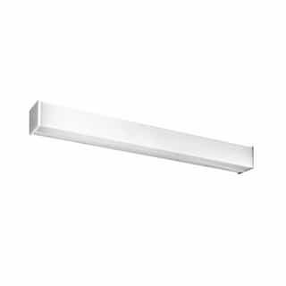 4-Ft 34W LED Stairwell Fixture, Wall Mount, Dimmable, 120V-277V, Adjustable CCT