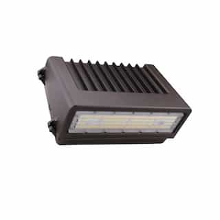 15W Mini Wall Pack w/ Photocell, 1800 lm, 120V-277V, Selectable CCT