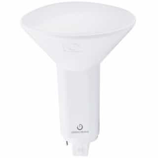 10W Vertical LED PL Bulb, 950 lm, Direct Line Voltage, 2700K
