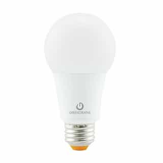 Green Creative 12W LED A19 Bulb, Dimmable, 860 lm, 92 CRI, 2700K