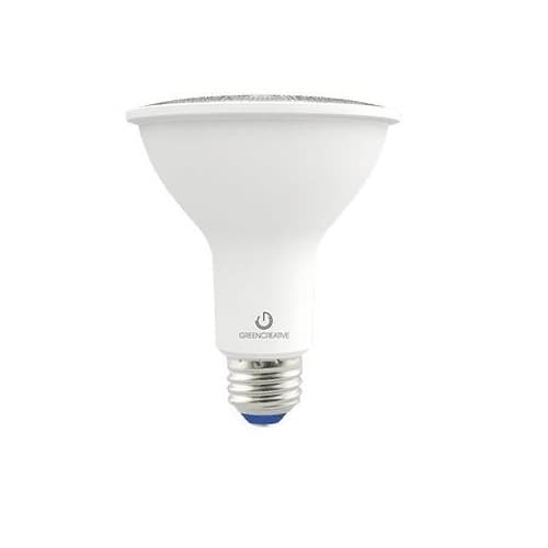 10W LED PAR30 Bulb, Dimmable, 25 Degree Beam, E26, 950 lm, 120V, 3000K