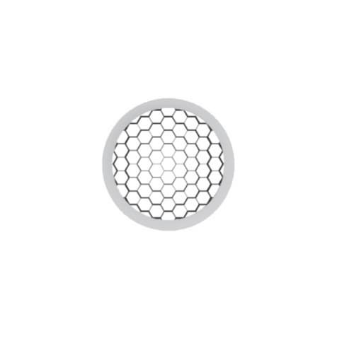 Honeycomb Louver for Atom Series LED Track Light, Matte White 