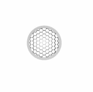 Green Creative Honeycomb Louver for Atom Series LED Track Light, Matte White 